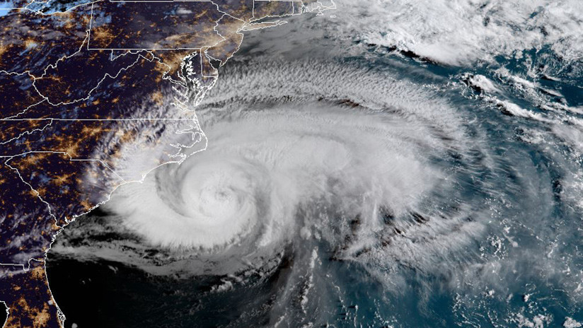 VIDEO: El huracán Florence se acerca a la costa este de EE.UU.