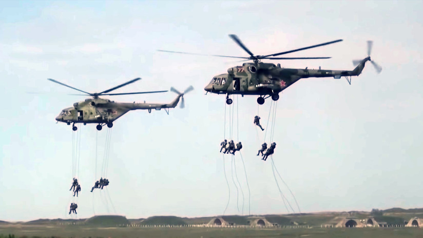 VIDEO: Tropas aerotransportadas rusas en acción durante los ejercicios Vostok-2018