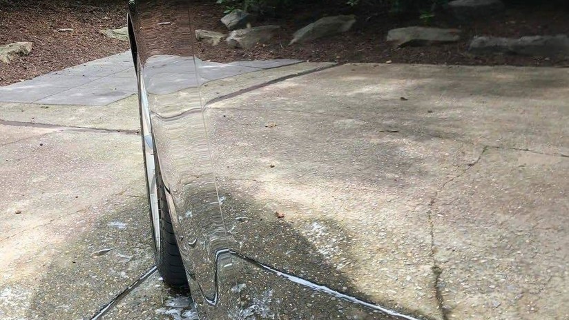 A lo 'Depredador': La foto de un vehículo 'invisible' desconcierta las redes