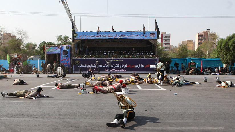 Irán: Los atacantes del desfile militar estaban financiados por Arabia Saudita y Emiratos Árabes