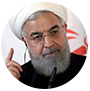 Hasán Rohaní, presidente de Irán