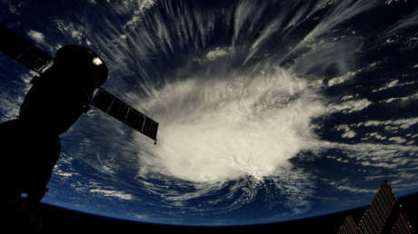 Imagen del huracán Florence tomada desde la Estación Espacial Internacional por el astronauta Ricky Arnold el 6 de septiembre de 2018.