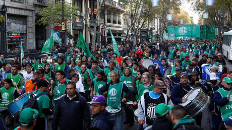 Paro en Argentina de los trabajadores públicos contra el achicamiento del Estado