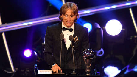 La FIFA reconoce a Luka Modric como el mejor futbolista de 2018