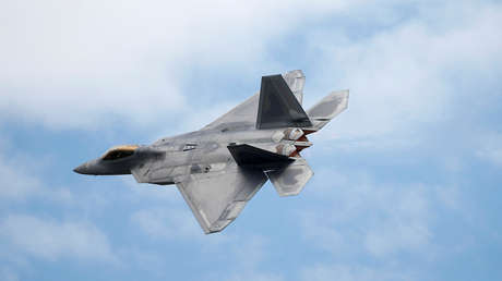 Imagen ilustrativa / Caza furtivo F-22 Raptor de Lockheed Martin. 