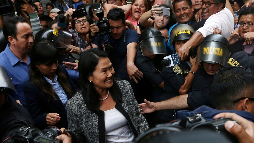 Perú Detienen a Keiko Fujimori por presunto delito de lavado de activos