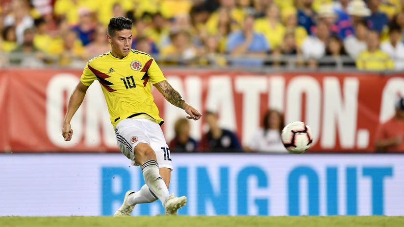 VIDEO: James abre la goleada de Colombia frente a EE.UU. con un tanto espectacular