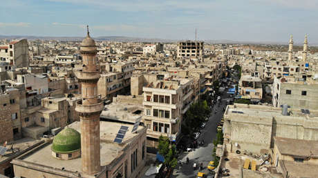 Vista general de la ciudad de Idlib, en Siria, 30 de septiembre de 2018. 