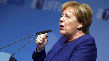 La canciller alemana Angela Merkel.

