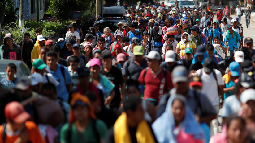 Resultado de imagen para ONU estÃ¡ imposibilitada brindar transporte caravana de migrantes
