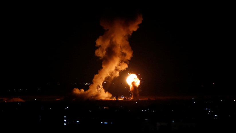 Unos 200 cohetes: Israel responde a un intenso fuego de mortero desde Gaza (VIDEOS)