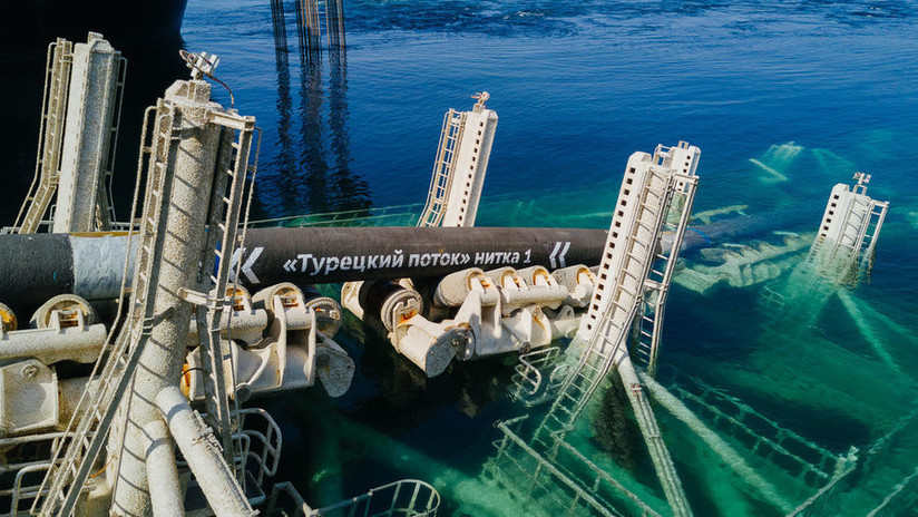 Rusia y Turquía completan el tramo marítimo del gasoducto Turkish Stream
