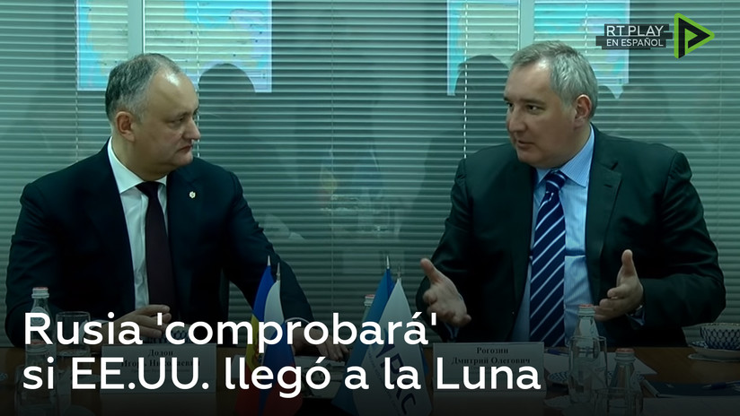 "Los cosmonautas rusos comprobarán si los estadounidenses realmente llegaron a la Luna"