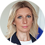 María Zajárova, portavoz de la Cancillería rusa