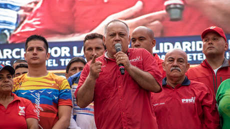 El presidente de la Asamblea Constituyente, Diosdado Cabello, en Caracas, Venezuela, el 5 de octubre de 2018