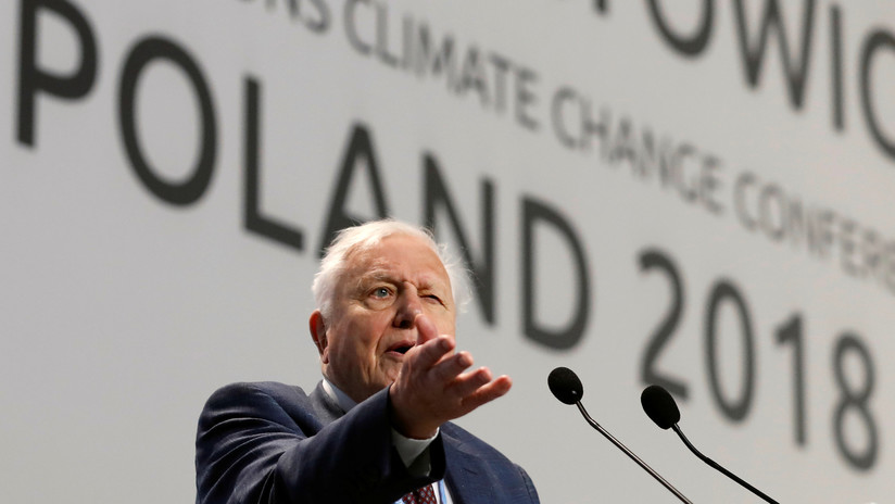 David Attenborough: "El colapso de la civilización está en el horizonte"