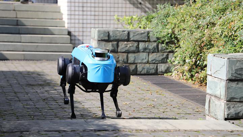VIDEO: China revela su nuevo robot cuadrúpedo que corre y sube escaleras