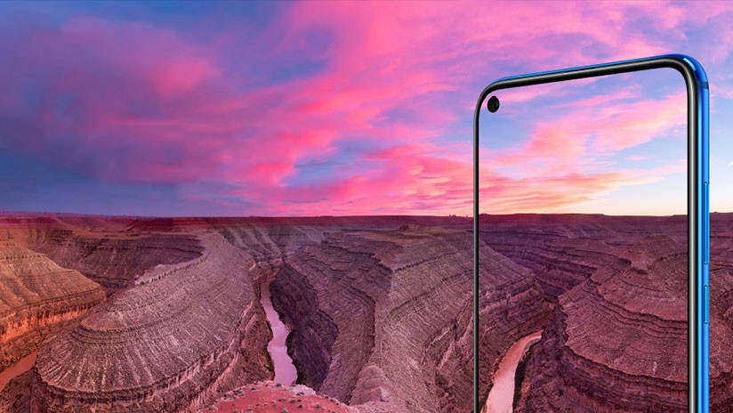 Nacen los primeros teléfonos móviles con un 'agujero' en la pantalla (FOTOS)