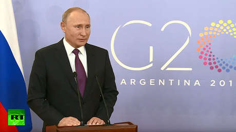 El presidente ruso, Vladímir Putin.