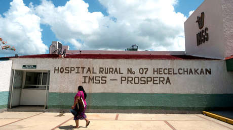 Hospital rural del IMSS, Campeche, México, 18 de agosto de 2017.