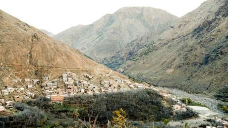 Vista general de Imlil, un pueblo cercano a la zona donde asesinaron a las turistas escandinavas