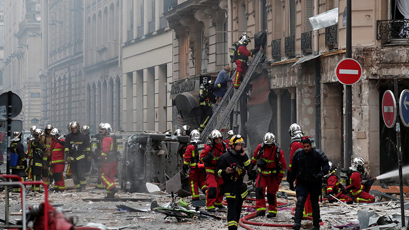 Se registra una explosión en una panadería del centro de París (VIDEO, FOTOS)