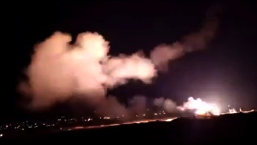 VIDEOS: Los sistemas de defensa antiaérea de Siria repelen un nuevo ataque aéreo israelí en Damasco