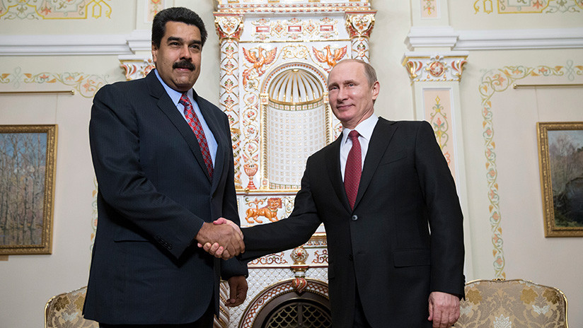 Putin expresa su apoyo al Gobierno legÃtimo de Venezuela en una conversación telefónica con Maduro