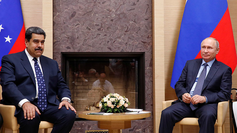 Maduro agradece a Putin el apoyo "solidario" al Gobierno constitucional de Venezuela