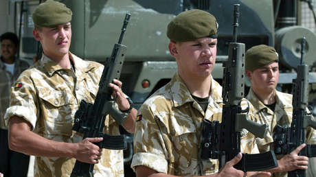 British soldiers in 2005.