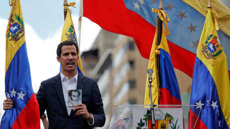 Juan Guaido, presidente de la Asamblea Nacional de Venezuela en Caracas, Venezuela, 23 de enero de 2019.