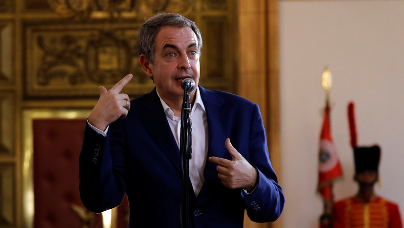 "Sé de lo que hablo": Zapatero advierte que eventual uso de la fuerza en Venezuela será "dramático"