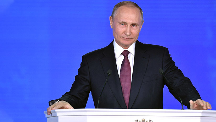 Putin: "Por primera vez en la historia nuestras reservas cubren por completo la deuda externa del Estado"