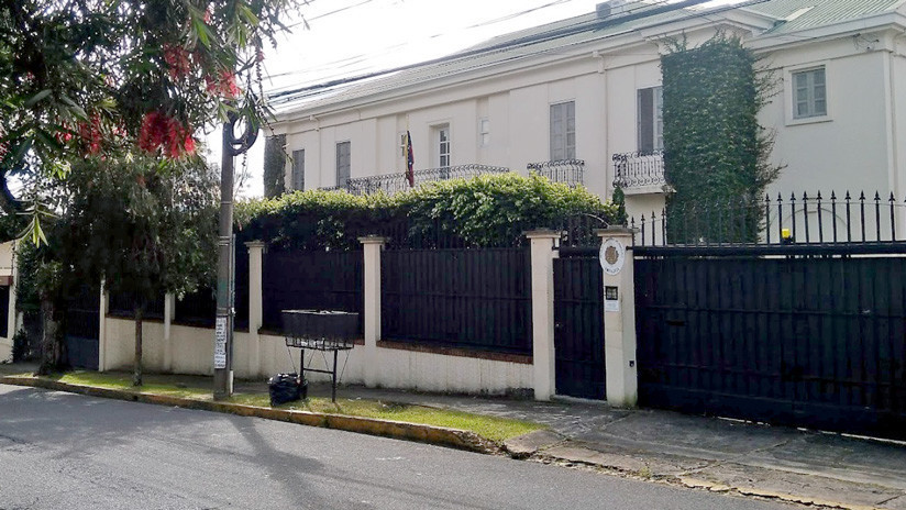 Personal nombrado por Guaidó toma la embajada de Venezuela en Costa Rica