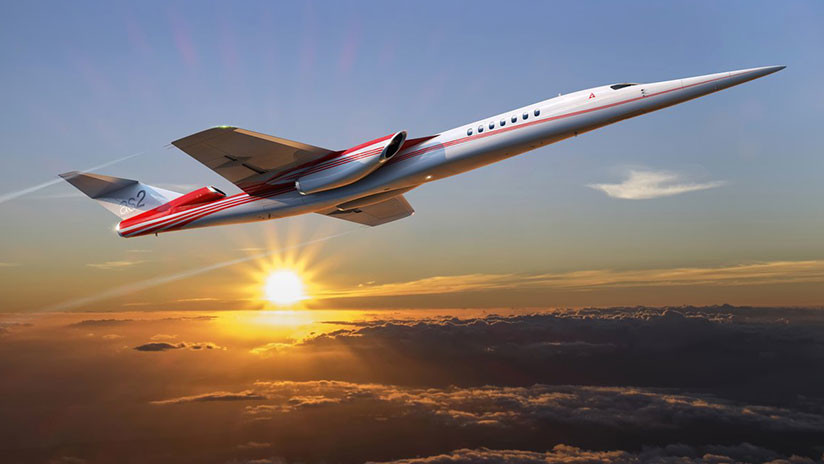 Comienzan a diseñar el avión de negocios supersónico AS2