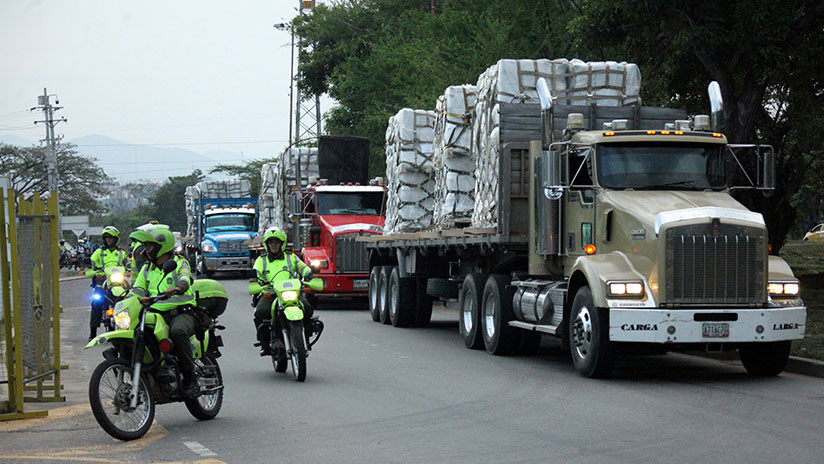 Día clave en Venezuela: Intento de pasar "ayuda humanitaria" inicia con "falso positivo" frustrado