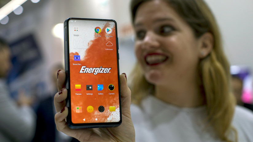 Energizer presenta el 'smartphone' con la "batería más grande del mercado"