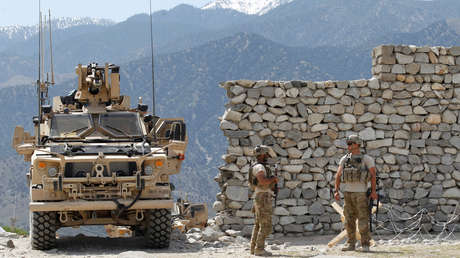 Soldados estadounidenses en Nangarhar, Afganistán, el 15 de abril de 2017