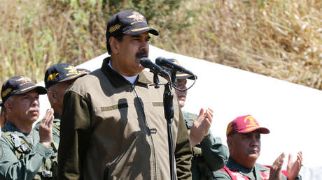El presidente Nicolás Maduro en Caracas, Venezuela, 1 de febrero de 2019
