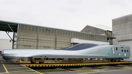 VIDEO, FOTOS: Japón presenta un prototipo de tren bala que 'vuela' a 360 km/h