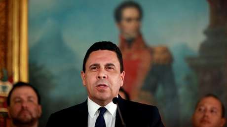 El embajador de Venezuela ante la ONU, Samuel Moncada 