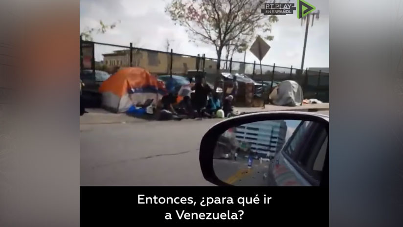"Â¿Para quÃ© ir a Venezuela?": Internauta muestra una desagradable realidad que se vive en Los Ãngeles (VIDEO)