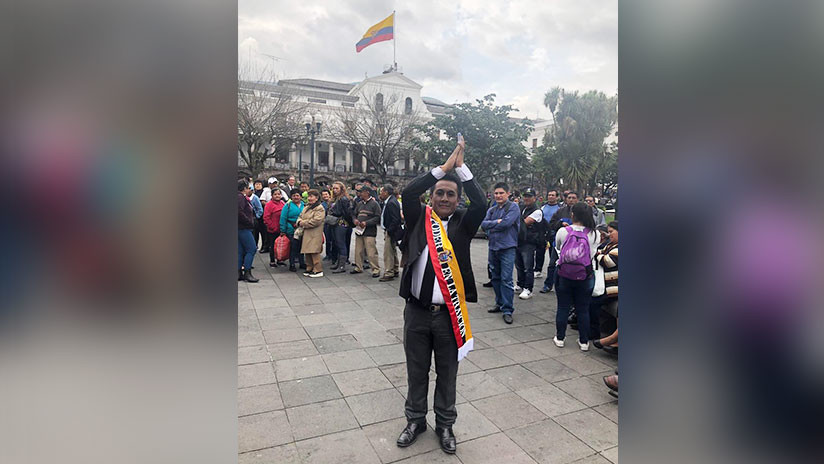 El autoproclamado "presidente" de Ecuador: "Llevaré a cabo un programa de vacunación contra la traición" (VIDEO)