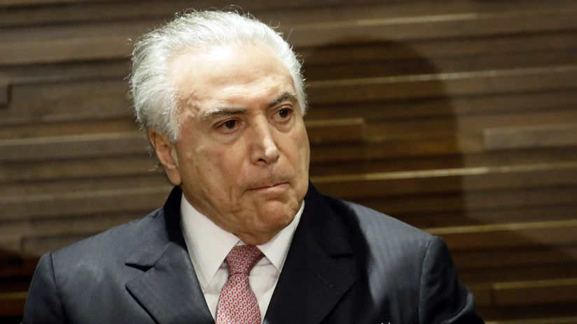 Detienen al expresidente de Brasil Michel Temer