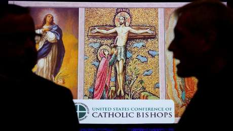 Participantes en la Conferencia de Obispos Católicos de EE.UU., Baltimore, EE.UU. 12 de noviembre de 2018,