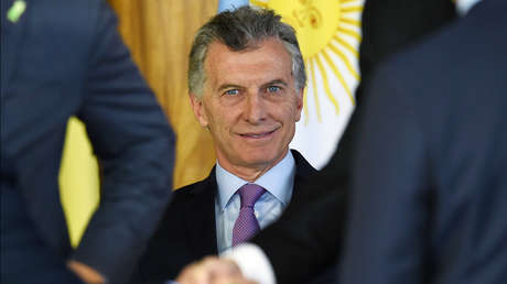 El presidente argentino Mauricio Macri