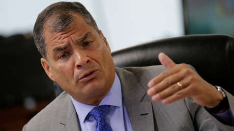 Rafael Correa, expresidente de Ecuador 
