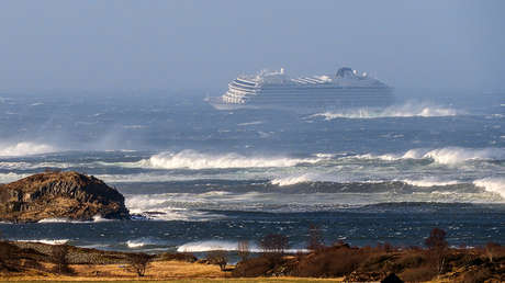 VIDEOS: Pasajeros de un crucero varado en Noruega graban su angustiosa experiencia