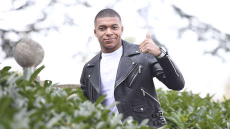 El jugador francés Kylian Mbappé.