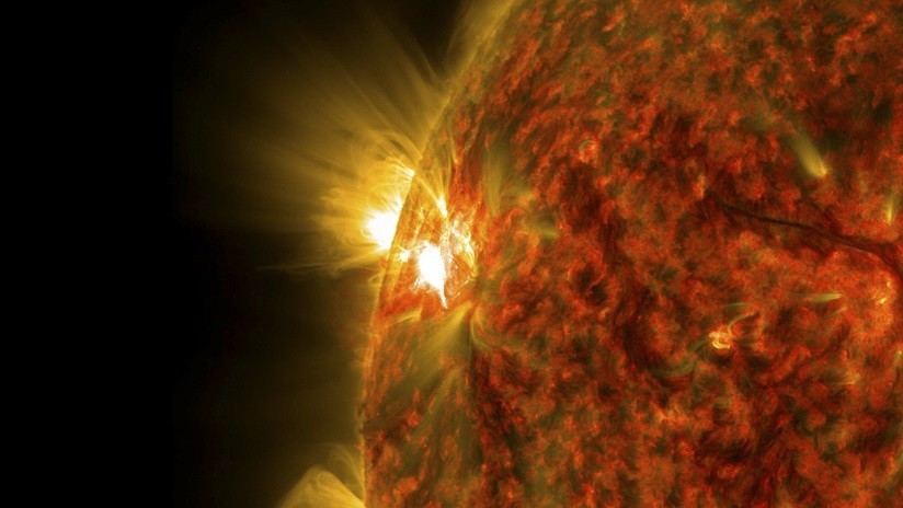 Científicos detectan 'lluvias' de plasma en estructuras menores del Sol